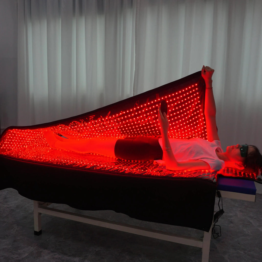 SomnaGlow Pro™ Full-Body Red Light Therapy Mat