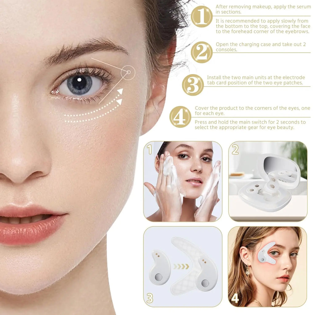 EyeLift Patch Pro™ Hands-Free EMS Eye Massager