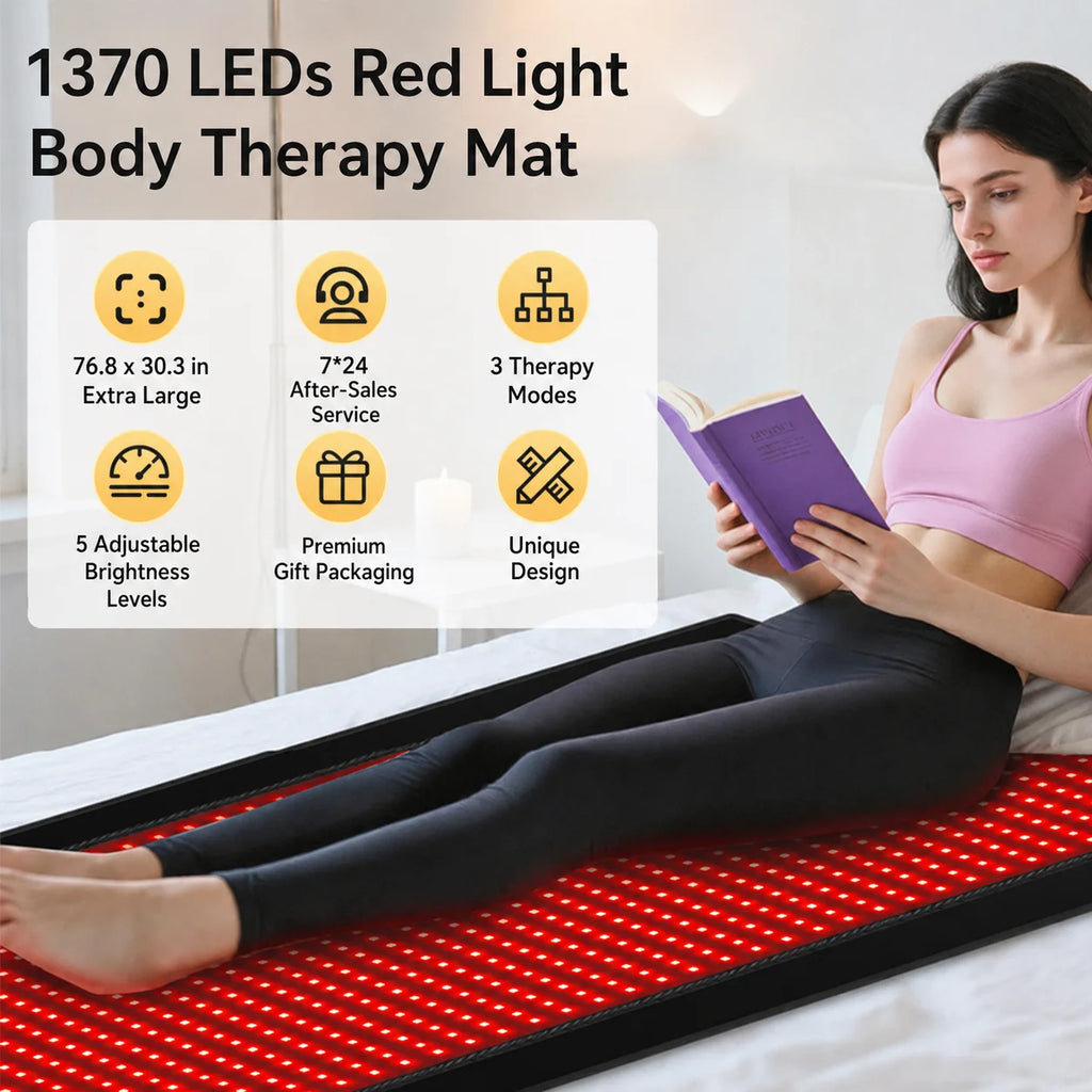SpectrumPulse™ Dual-Chip Light Therapy Mat
