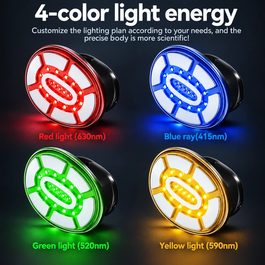 PhotonicSlim AM-819™ 2026 4-Color LED Body Tightening Massager