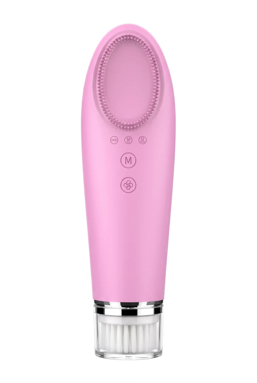 Waterproof Soft Silicone Electric Cleansing Facial Massager