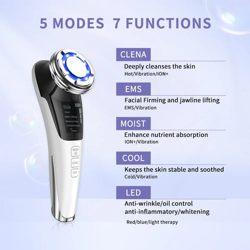GalvaLift D818™ 2026 EMS Hot & Cool Skin Care Device