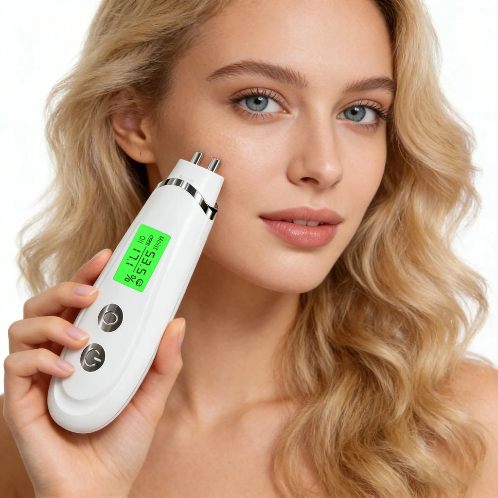 SkinHydro Pro™ Digital Moisture & Oil Analyzer