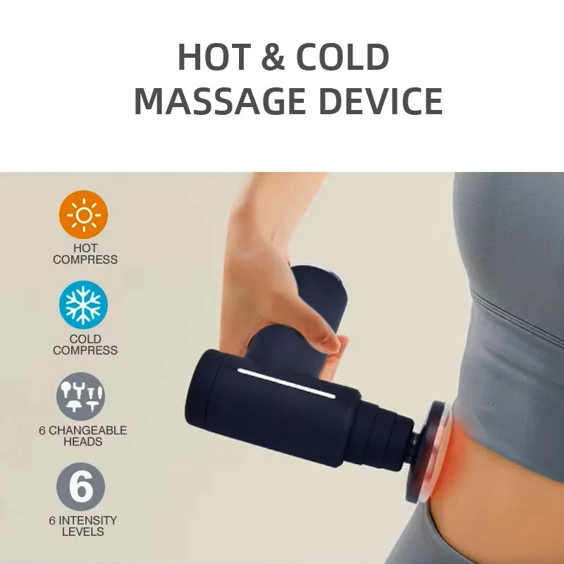 ThermalFlex Pro™ Dual-Thermal Recovery Massage Gun