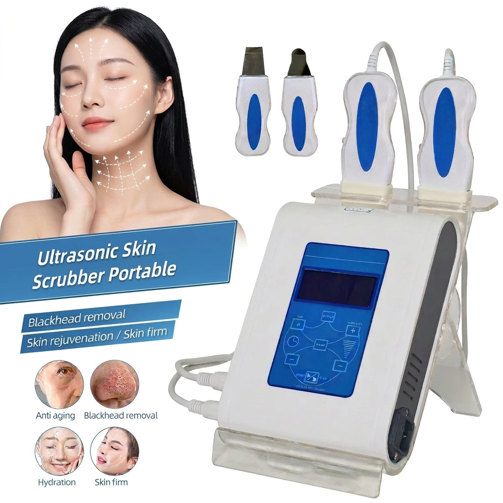 DualSonic Pro™ Dual-Handle Ultrasonic Skin Scrubber