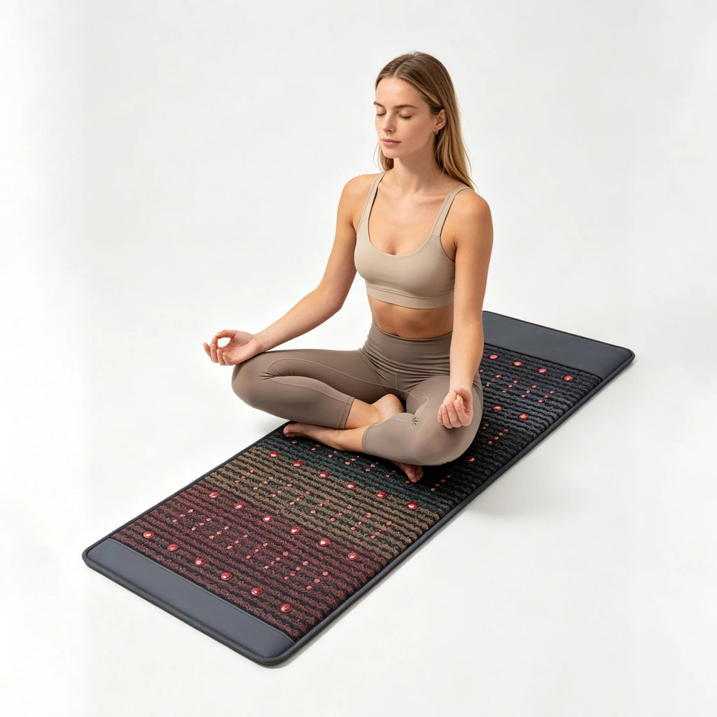 PEMFPulse Max™ Dual-Spectrum Red Light & Magnetic Therapy Mat