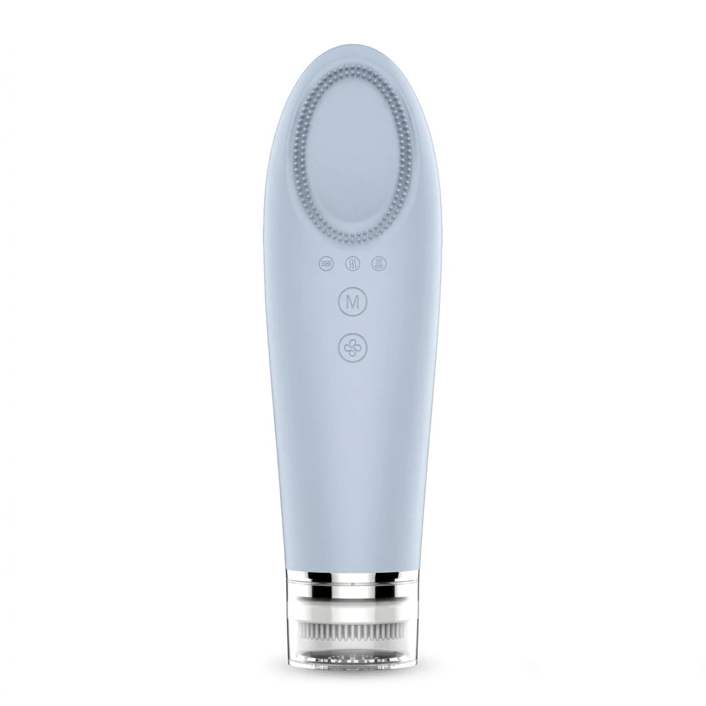Waterproof Soft Silicone Electric Cleansing Facial Massager