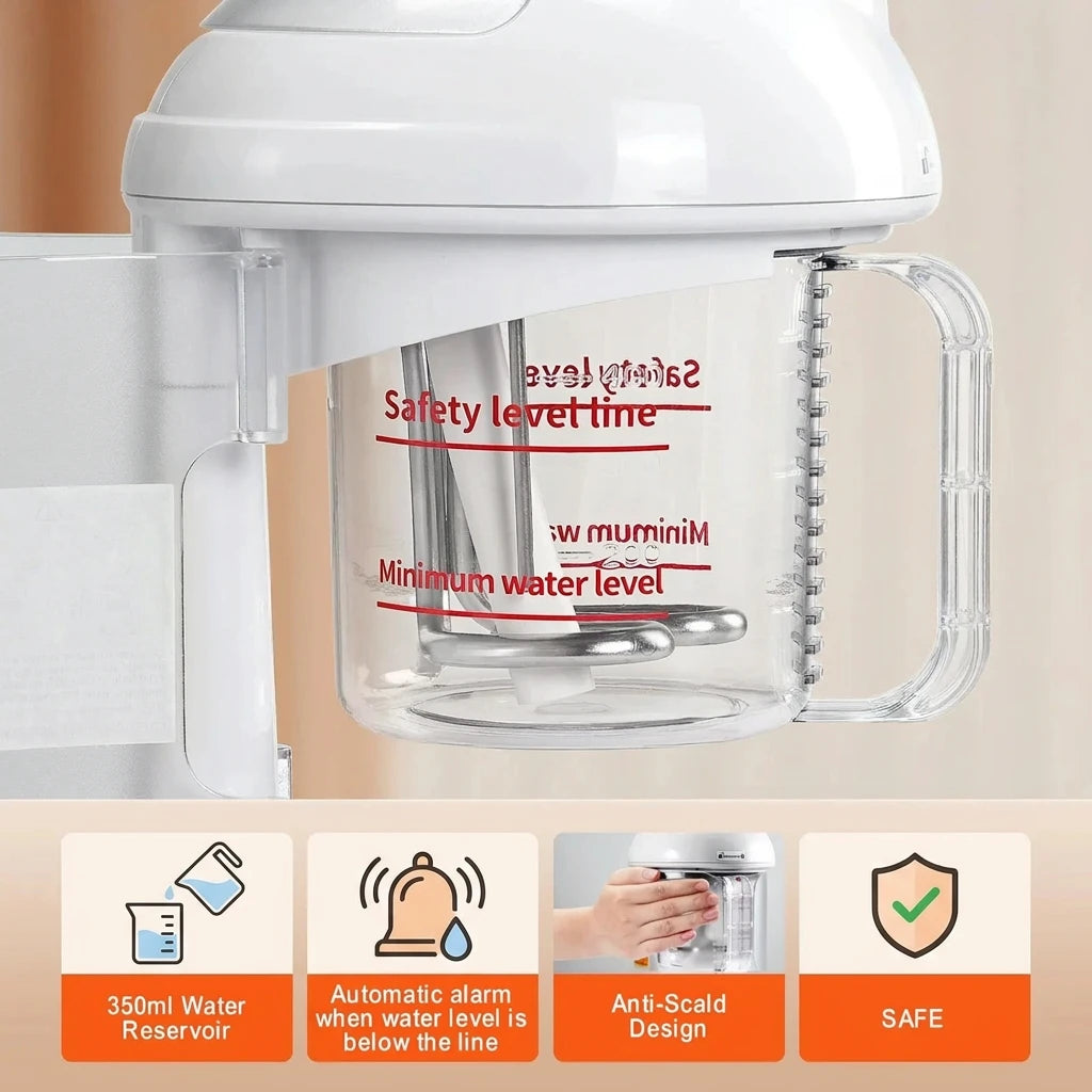 Hair & Facial Steamer 2-in-1